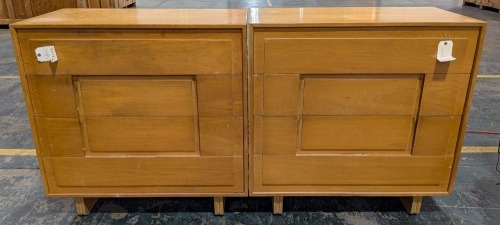 (2) Wooden Dressers