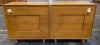 (2) Wooden Dressers