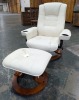Massage Chair & Foot Stool - 4