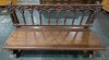 Wooden Bench - 4
