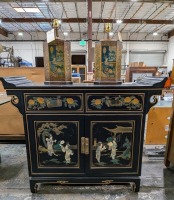 Table Lamps & Buffet