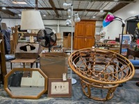 Floor Lamps, End Table, Wall Hangings, & More