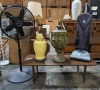 Coffee Table, Fan, Lamps, & Vacuum - 2