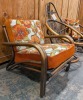 (3) Mid-Century Bamboo-Style Chairs - 2
