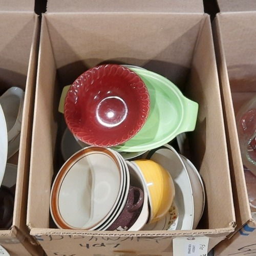 (7) Ctns of Glassware & Kitchenware
