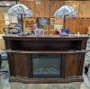 Plug-In Fireplace & Table Lamps