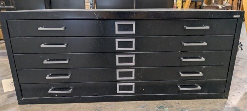 (5)-Drawer Poster/Blueprint Cabinet