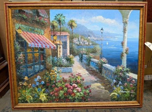 Artwork & Easel