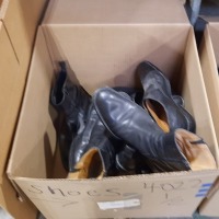 (2) Ctns of Shoes & Briefcases