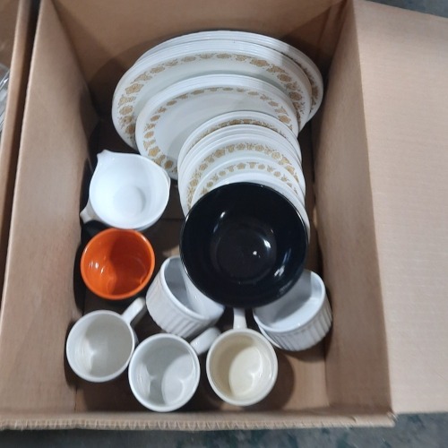 (6) Ctns of Glass & Dishware