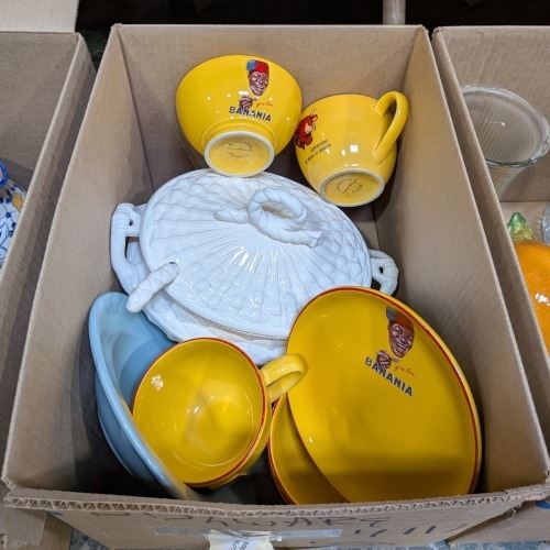 (10) Ctns of Dish & Glassware