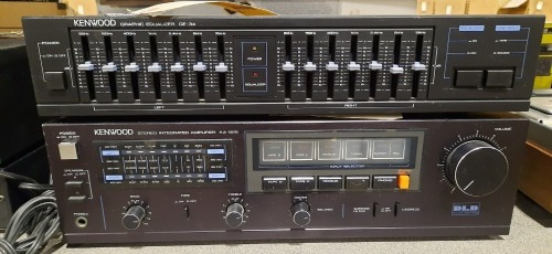 Kenwood Equalizer & Amplifier