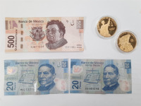 Commemorative Coins & Foreign Paper Notes