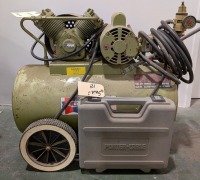 Air Compressor & Nail Gun