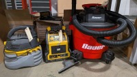 Shop Vacs & CAT Battery Charger