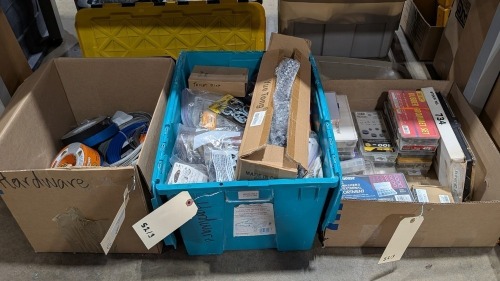 (3) Ctns of Hardware