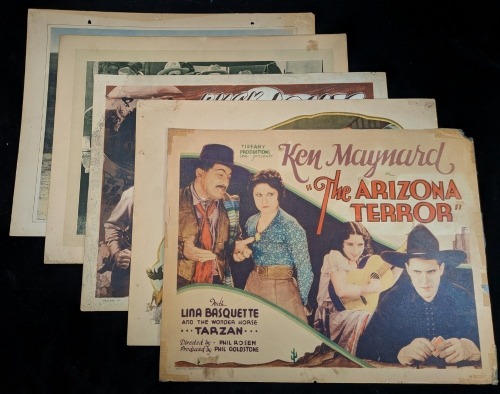 Silent Era Western Lobby Cards