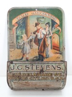 Antique J.C. Stevens Old Judson Whiskey Advertising Match Holder + Striker