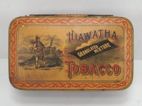 Antique Hiawatha Granulated Mixture Tobacco Tin