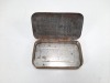 Antique Blue Label Cut Plug Pipe Tobacco Tin - 8