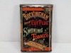 (2) Antique Buckingham Bright Cut Plug Smoking Tobacco Tins - 4