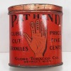 Antique Pat Hand Tobacco Tin