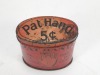 Antique Pat Hand Tobacco Tin - 3
