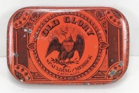 Antique Old Glory Tobacco TIn