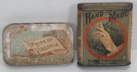 (2) Antique Tobacco Tins
