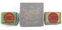 (3) Vintage-Antique Tobacco Tin