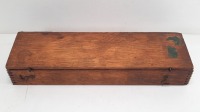 Vintage Boot Jack Plug Tobacco Box