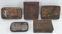 Vintage Assorted Tobacco Tins