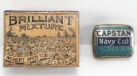 (2) Vintage-Antique Tobacco Tins