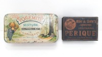 (2) Antique Tins