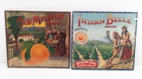 (2) Vintage Advertisements