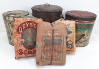Vintage-Antique Tins & Tobacco