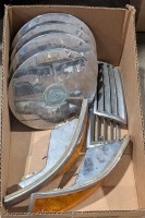 Porsche Chrome Hubcaps & Corner Lights