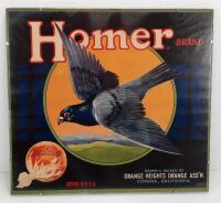 Vintage Homer Brand Advertisement