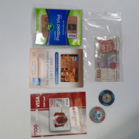Foreign Paper Notes, Gift Cards, & Pocker Chips