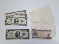 (5) $2 Paper Notes & More