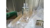 Empty Bottle w/Cap & Wiper and Glass Bottles - 12