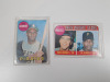 (10) Topps 1969 Baseball Trading Cards - 2