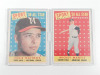 (8) 1958 Topps Baseball All Star Selection Trading Cards - 2