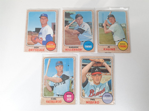 Topps 1968 Baseball Trading Cards