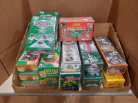 1990s Boxes Assorted Baseball Trading Cards