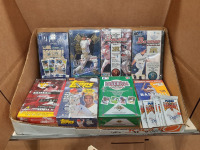 1990s Boxes Assorted Baseball Trading Cards