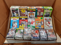 2000s Boxes Assorted Baseball Trading Cards