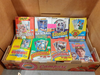 80s/90s Assorted Boxes Baseball Trading Cards