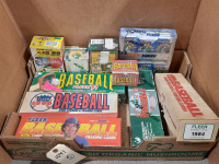 Fleer 1980s Assorted Boxes Baseball Trading Cards