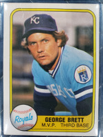 80s/90s George Brett Trading Cards